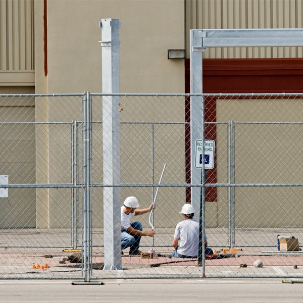 how much time can i lease the temporary fence for my construction site or event in Arlington